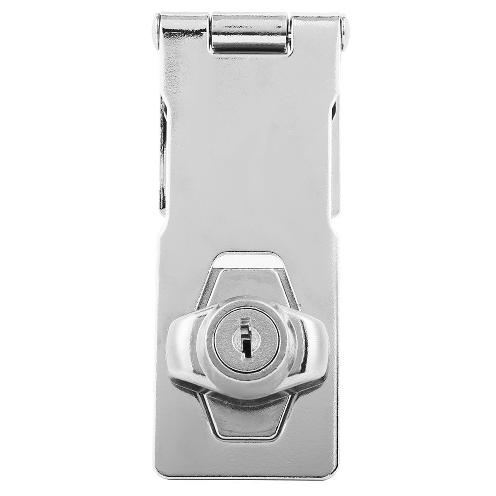 Household Zinc Alloy Drawer Keyed Hasp Safety Locks Hardware for Furniture view 5