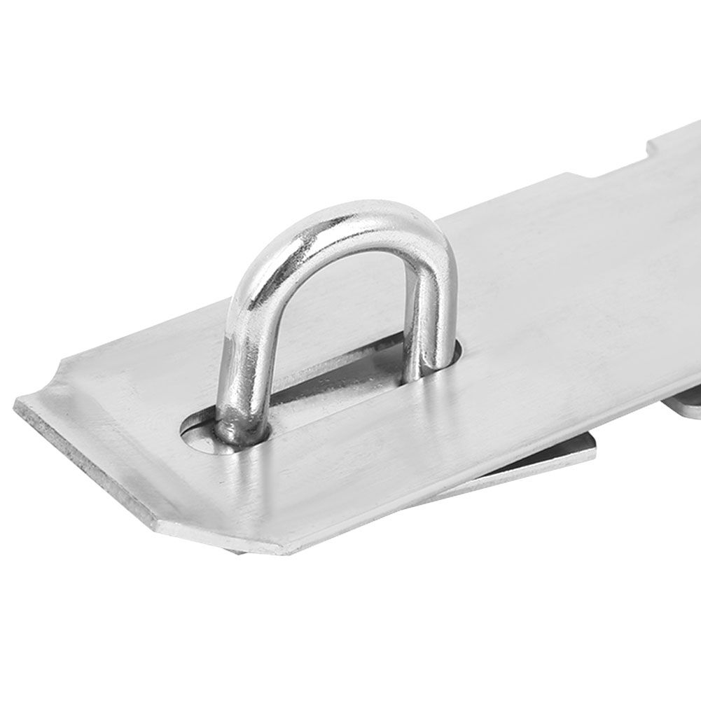 2PCS Padlock Hasp Stainless Steel Security Door Clasp Hasp Lock Latch Gate view 11