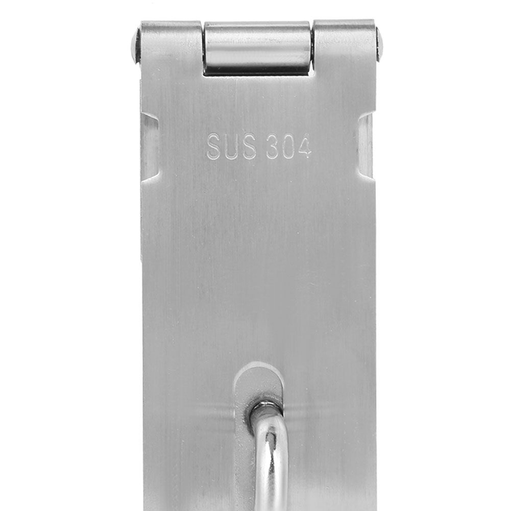 2PCS Padlock Hasp Stainless Steel Security Door Clasp Hasp Lock Latch Gate view 12