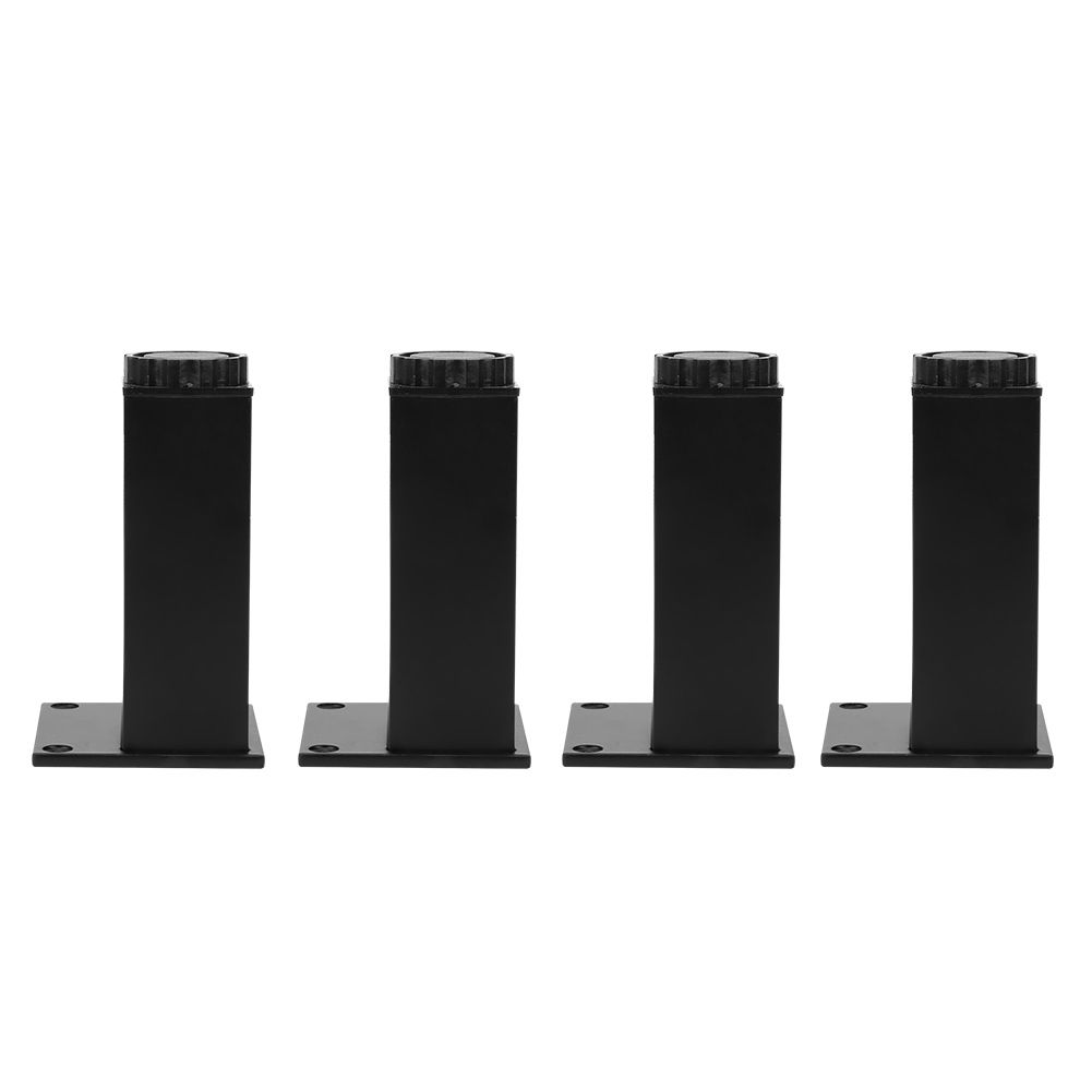 4pcs Aluminum Alloy Adjustable Feet Sofa Bed Foot Legs Support for Cupboard view 3