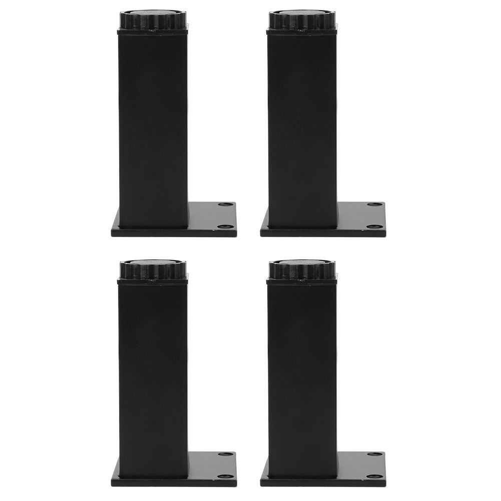 4pcs Aluminum Alloy Adjustable Feet Sofa Bed Foot Legs Support for Cupboard view 6