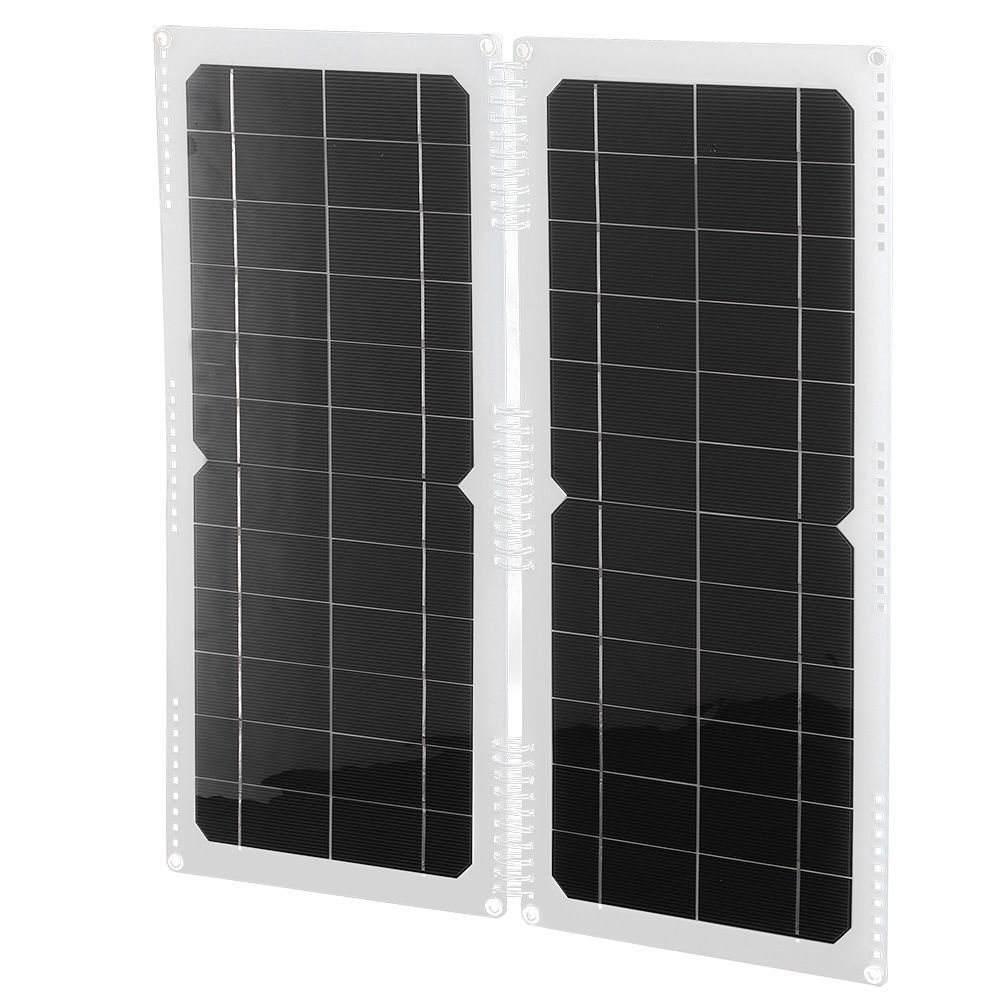 20W 12V Portable Solar Panel Folding Monocrystal Charger Board for Outdoor view 4