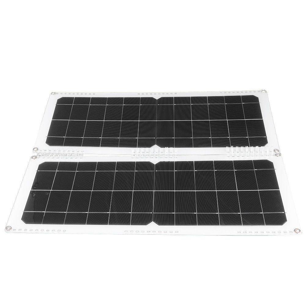 20W 12V Portable Solar Panel Folding Monocrystal Charger Board for Outdoor view 5