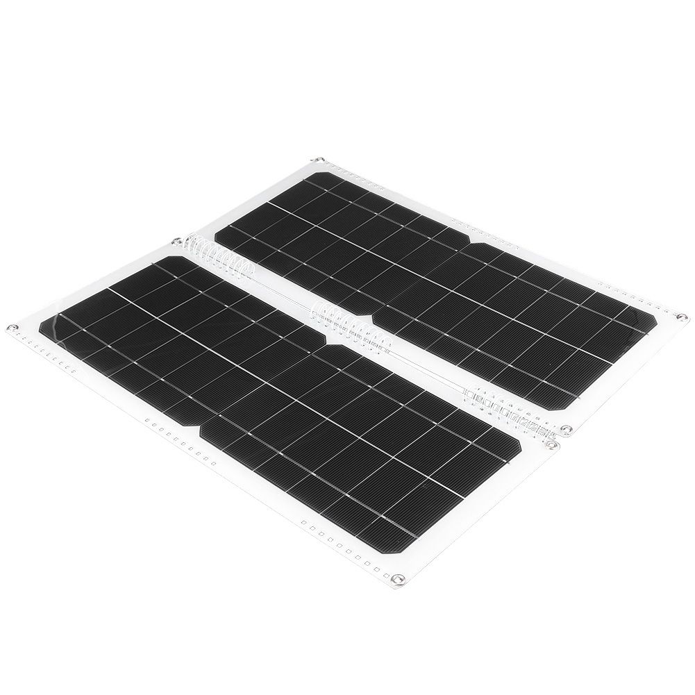 20W 12V Portable Solar Panel Folding Monocrystal Charger Board for Outdoor view 6