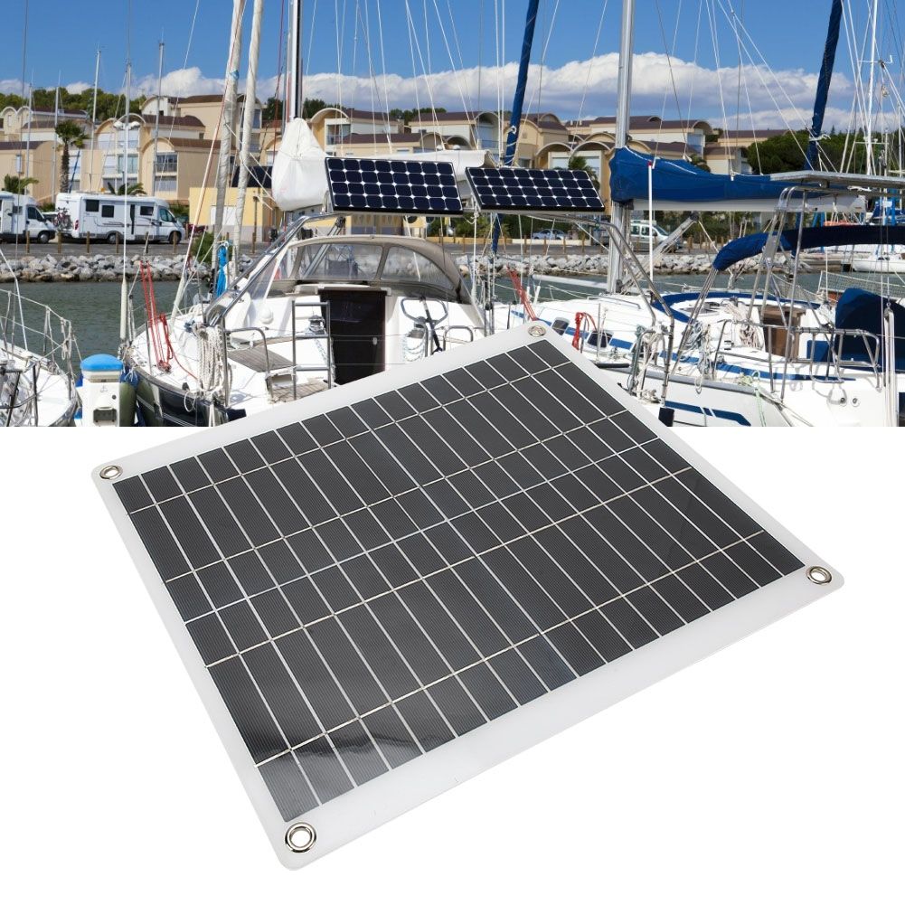 25W Portable Flexible Polycrystalline Solar Panels Charging Board for Outdoor view 10