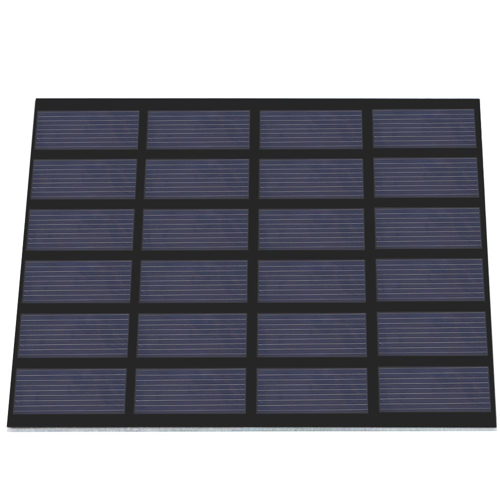 1.5W 6V Mini Polysilicon Solar Panel PET Laminated Board DIY Battery Charger view 2