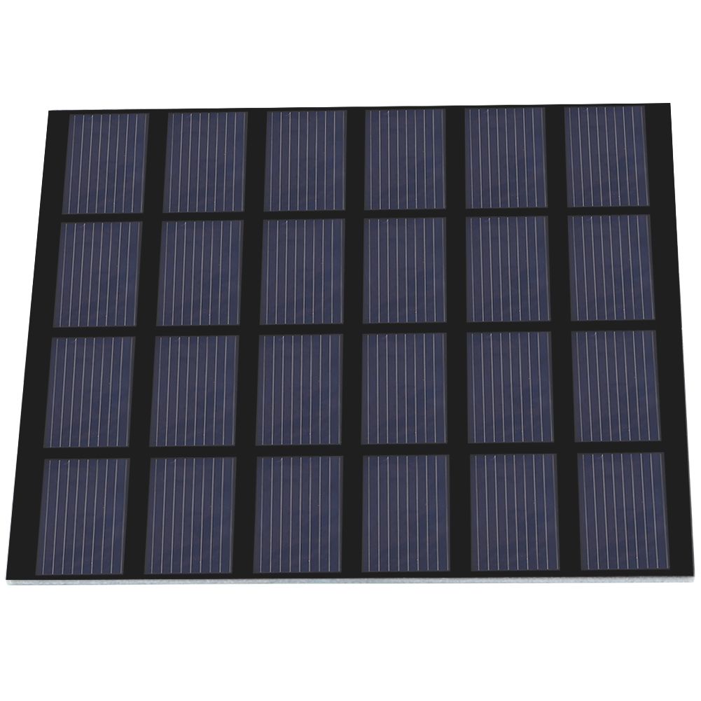 1.5W 6V Mini Polysilicon Solar Panel PET Laminated Board DIY Battery Charger view 5