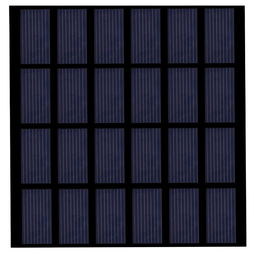 1.5W 6V Mini Polysilicon Solar Panel PET Laminated Board DIY Battery Charger view 6