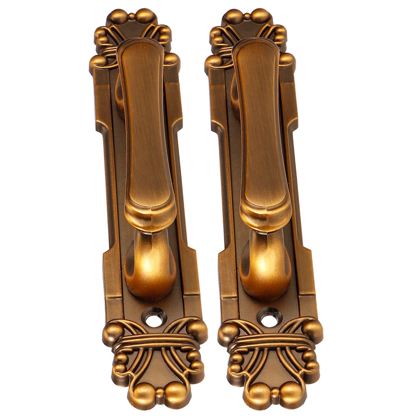2Pcs/Set European Style Antique Zinc Alloy Door Pull Handle Cabinet Hardware view 5