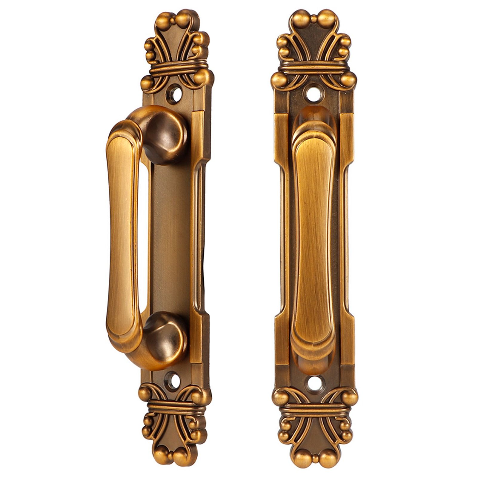 2Pcs/Set European Style Antique Zinc Alloy Door Pull Handle Cabinet Hardware view 8
