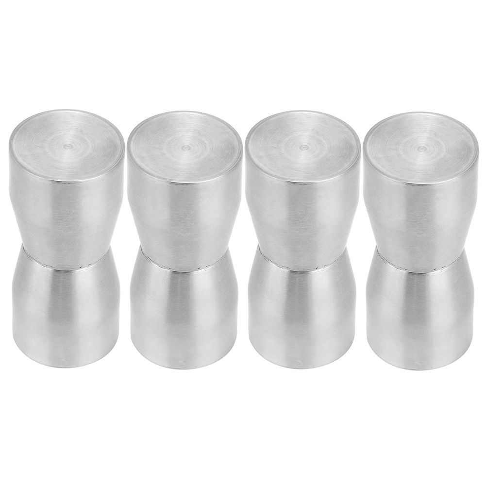 4pcs Glass Door Handles Stainless Steel Pull Knobs Replacement for Home view 2