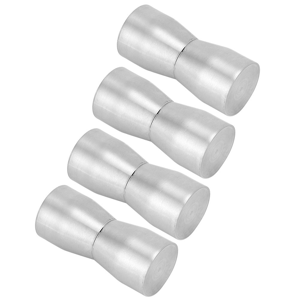 4pcs Glass Door Handles Stainless Steel Pull Knobs Replacement for Home view 3