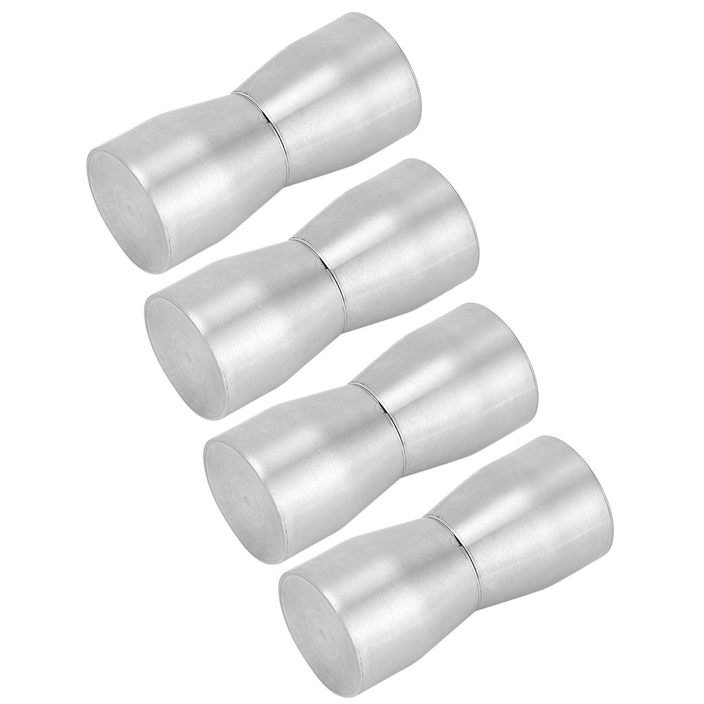 4pcs Glass Door Handles Stainless Steel Pull Knobs Replacement for Home view 4