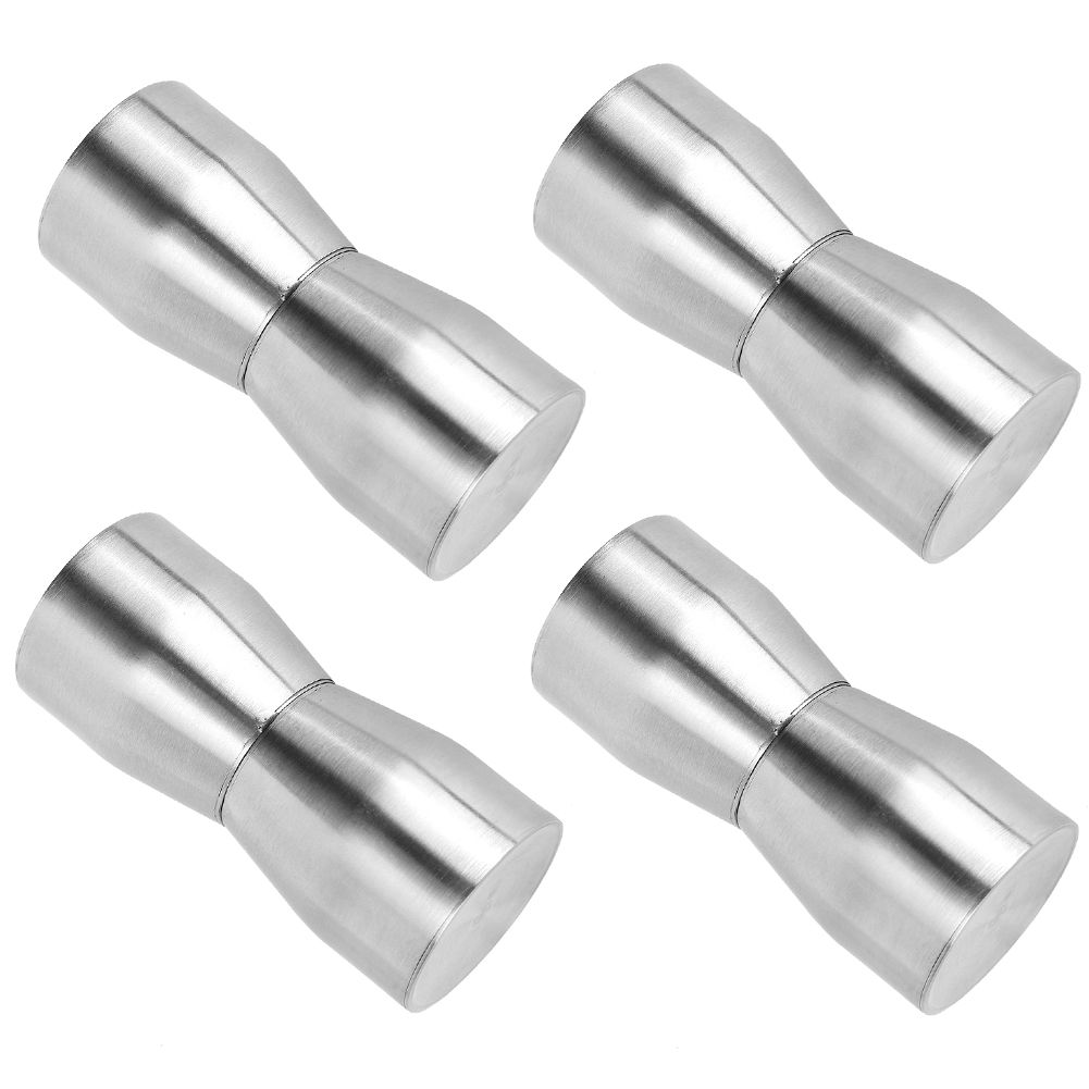 4pcs Glass Door Handles Stainless Steel Pull Knobs Replacement for Home view 7