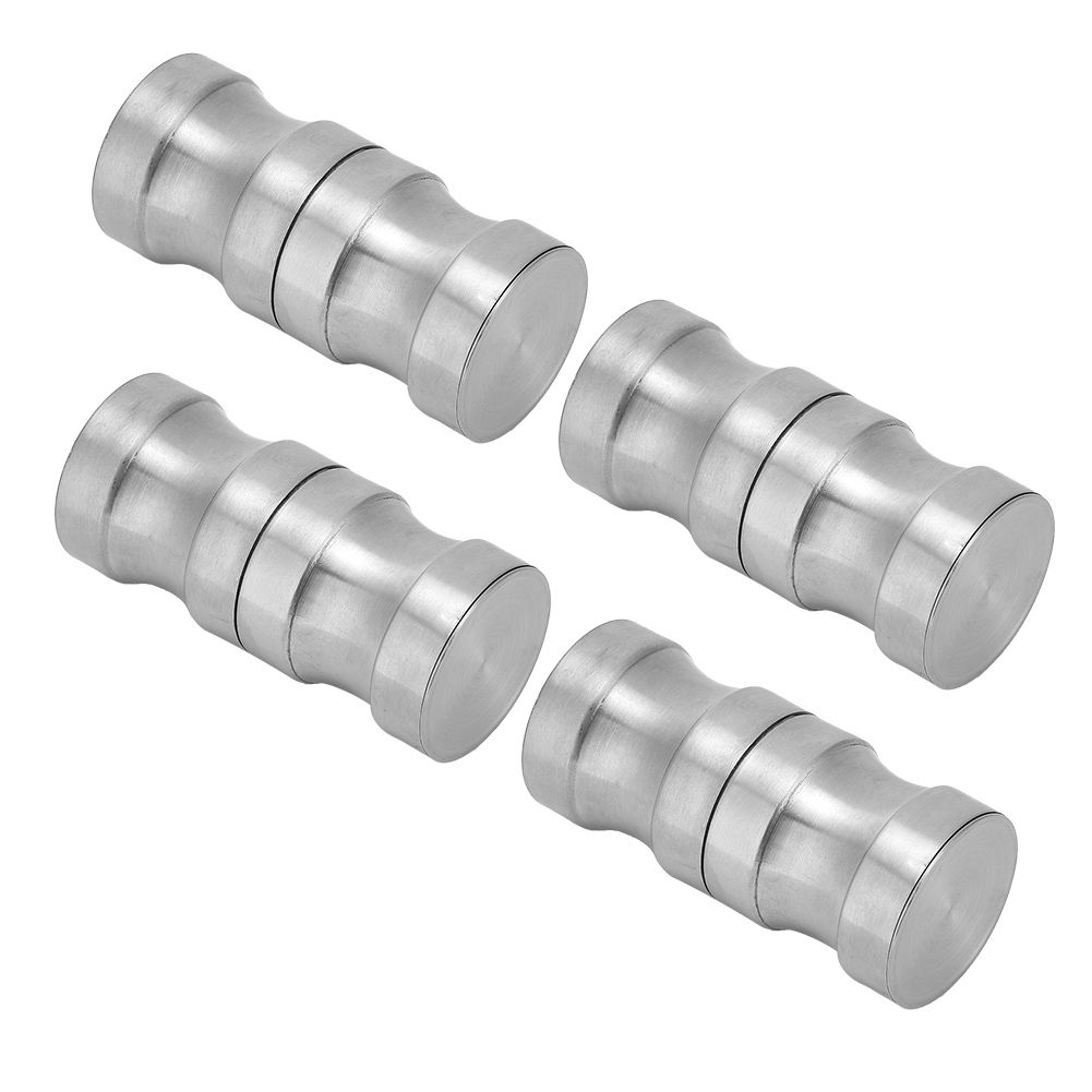 4Set 304 Stainless Steel Shower Glass Door Handle Pull Knobs Hardware Bathroom view 8
