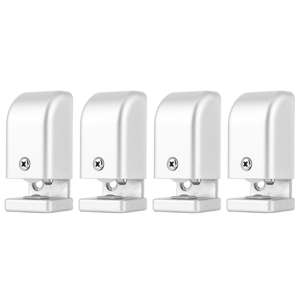 4Pcs Adjustable Sliding Door Stopper Roller Guide Hardware Accessory for view 2