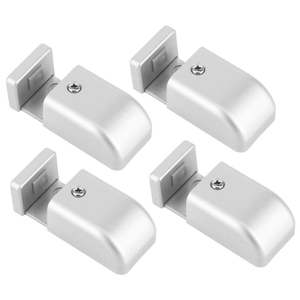 4Pcs Adjustable Sliding Door Stopper Roller Guide Hardware Accessory for view 3