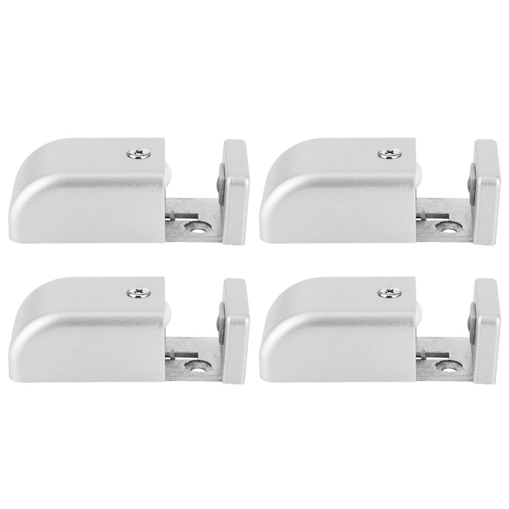 4Pcs Adjustable Sliding Door Stopper Roller Guide Hardware Accessory for view 6