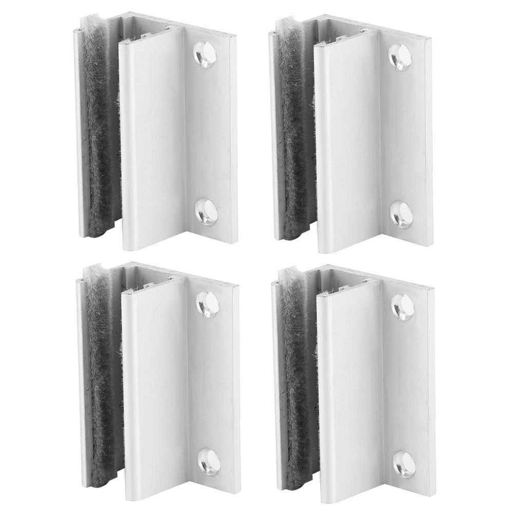 4PCS Door Floor Roller Guide Swing Stopper Positioner Adjustable Wheel for view 3