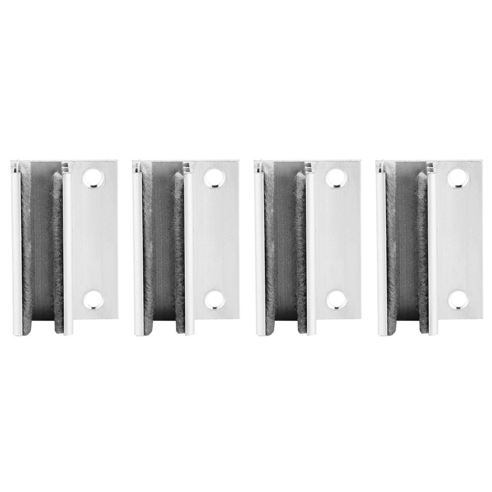 4PCS Door Floor Roller Guide Swing Stopper Positioner Adjustable Wheel for view 5