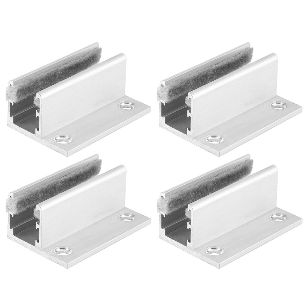 4PCS Door Floor Roller Guide Swing Stopper Positioner Adjustable Wheel for view 6