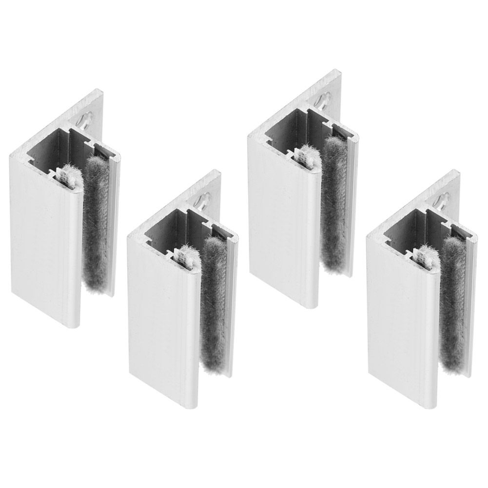 4PCS Door Floor Roller Guide Swing Stopper Positioner Adjustable Wheel for view 8