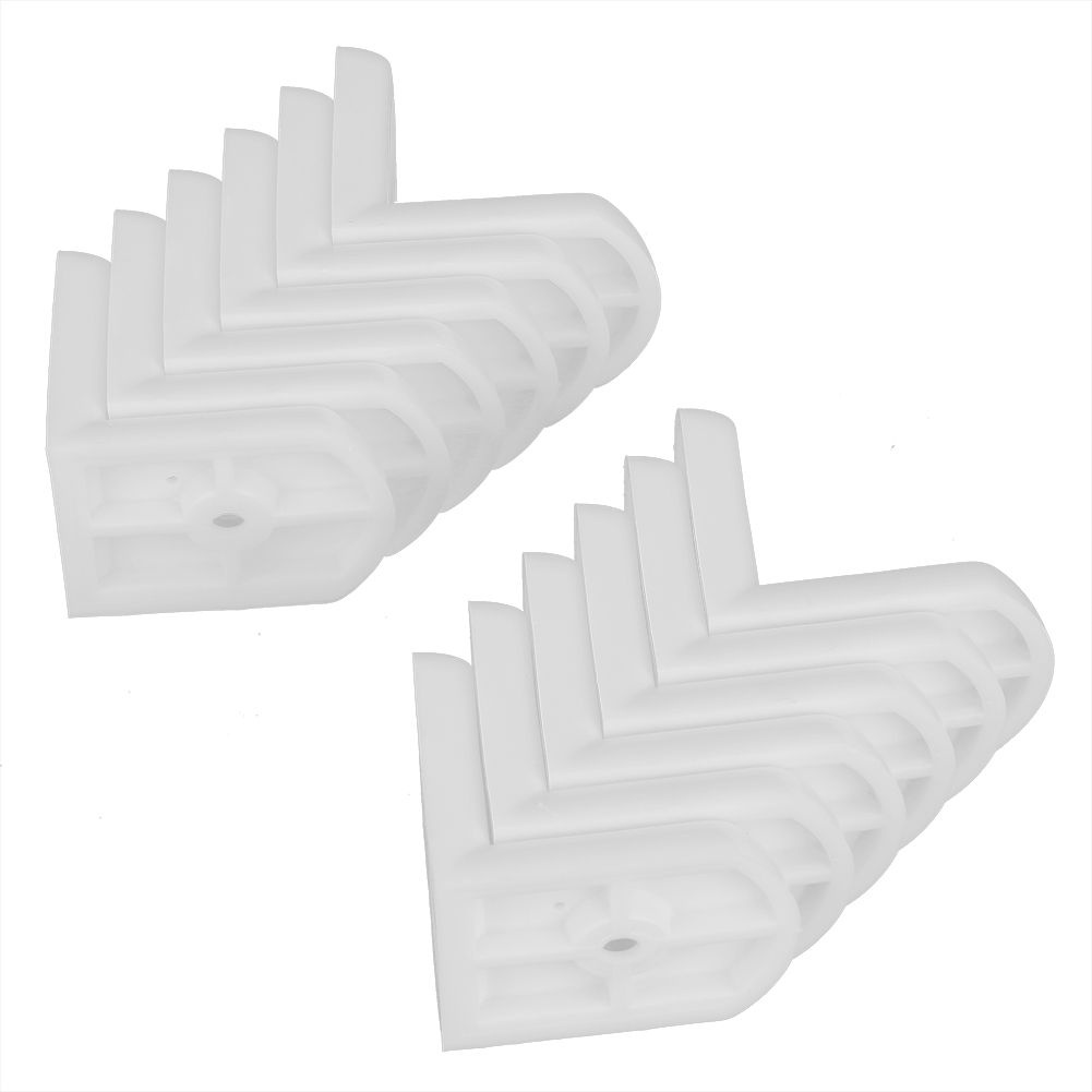 24Set L‑Shaped Right Angle Corner Bracket Brace Fastener Support — image 1