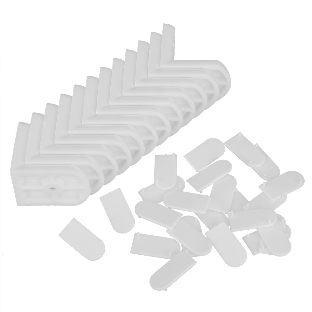 24Set L‑Shaped Right Angle Corner Bracket Brace Fastener Support view 2