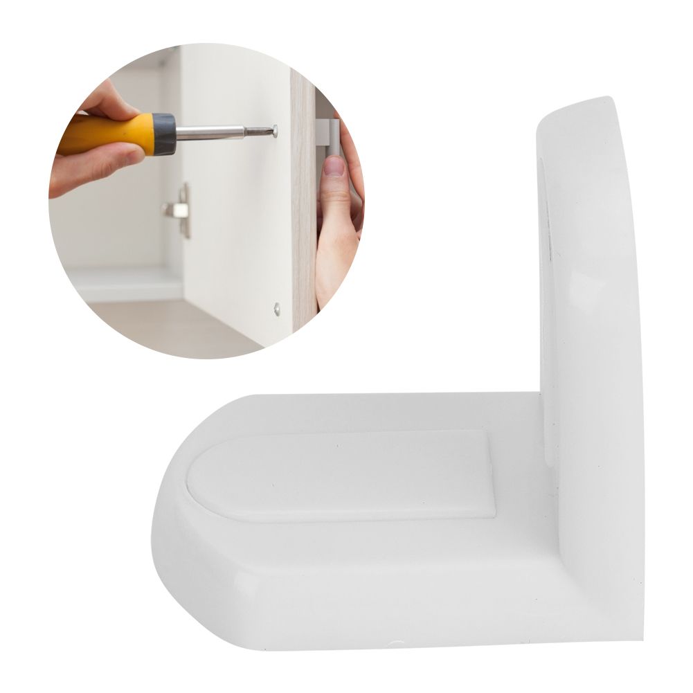24Set L‑Shaped Right Angle Corner Bracket Brace Fastener Support view 10