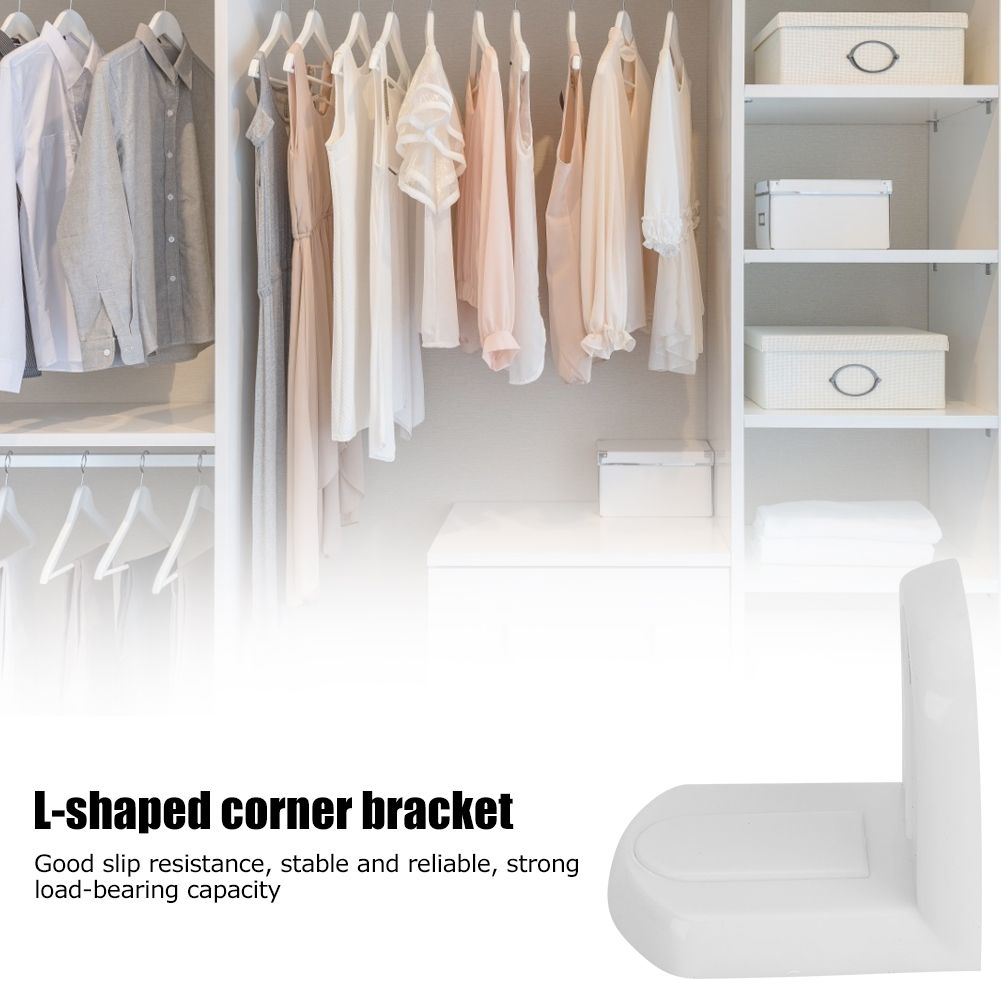 24Set L‑Shaped Right Angle Corner Bracket Brace Fastener Support view 12
