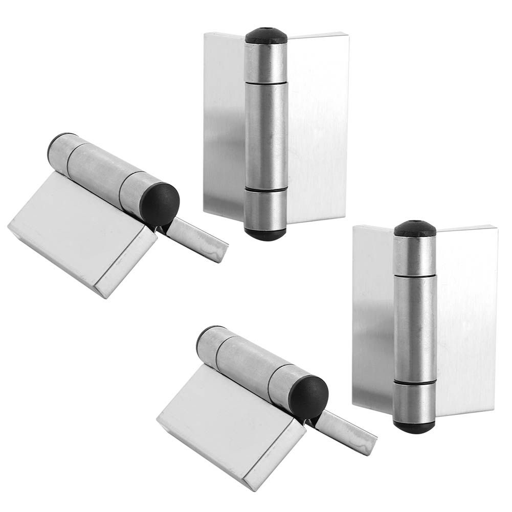 4pcs Stainless Steel Spring Hinge Automatic Closing Cabinet Wardrobe Hinge view 4