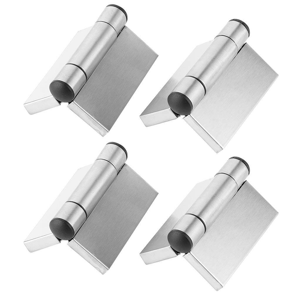 4pcs Stainless Steel Spring Hinge Automatic Closing Cabinet Wardrobe Hinge view 5