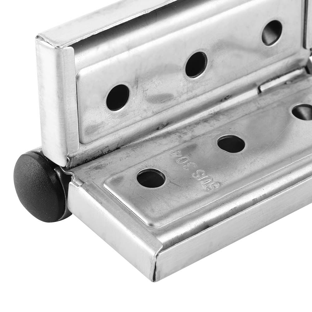 4pcs Stainless Steel Spring Hinge Automatic Closing Cabinet Wardrobe Hinge view 12