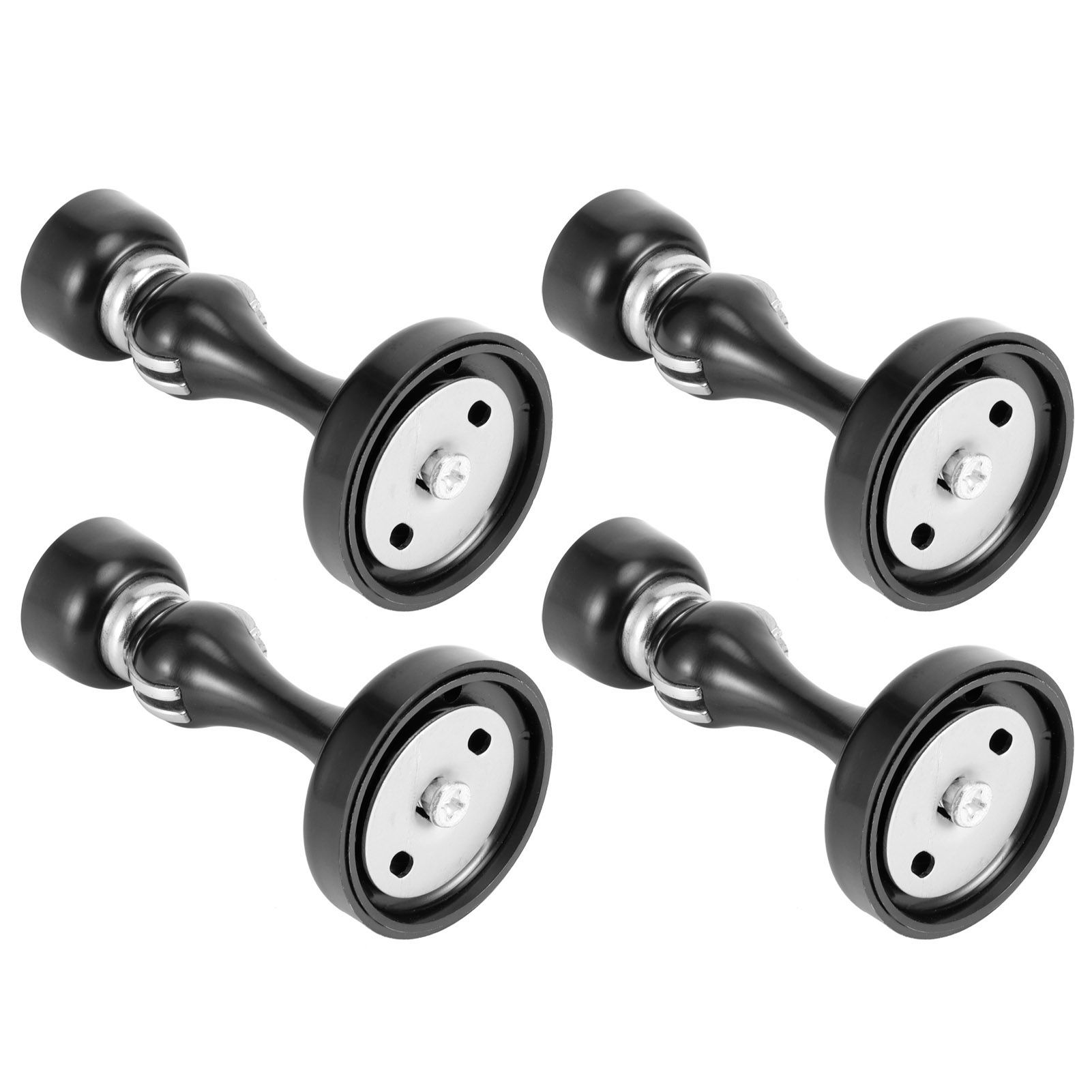 4 Set Stainless Steel Magnetic Door Stop Floor Wall Suction Door Stopper view 6