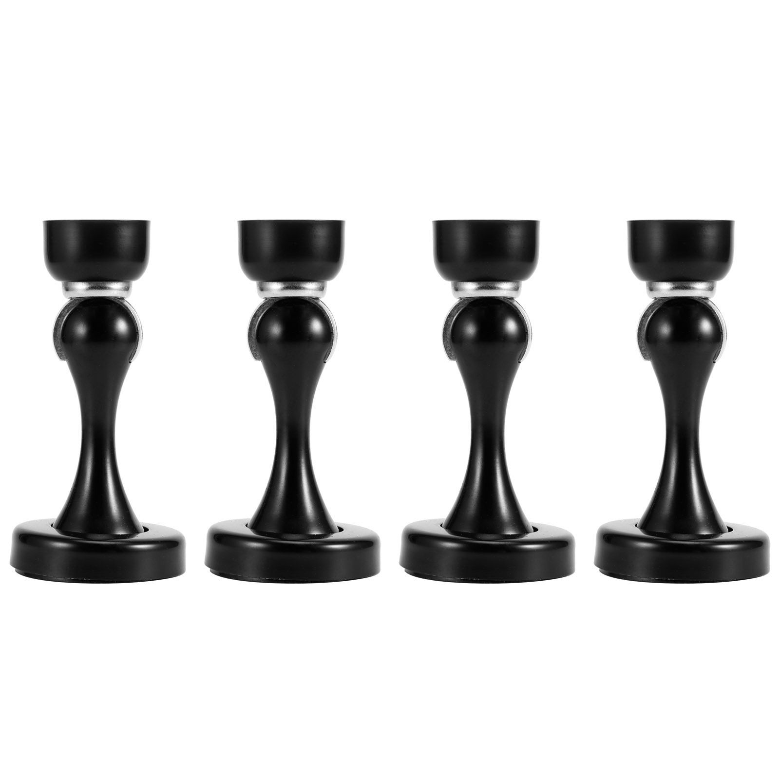4 Set Stainless Steel Magnetic Door Stop Floor Wall Suction Door Stopper view 8