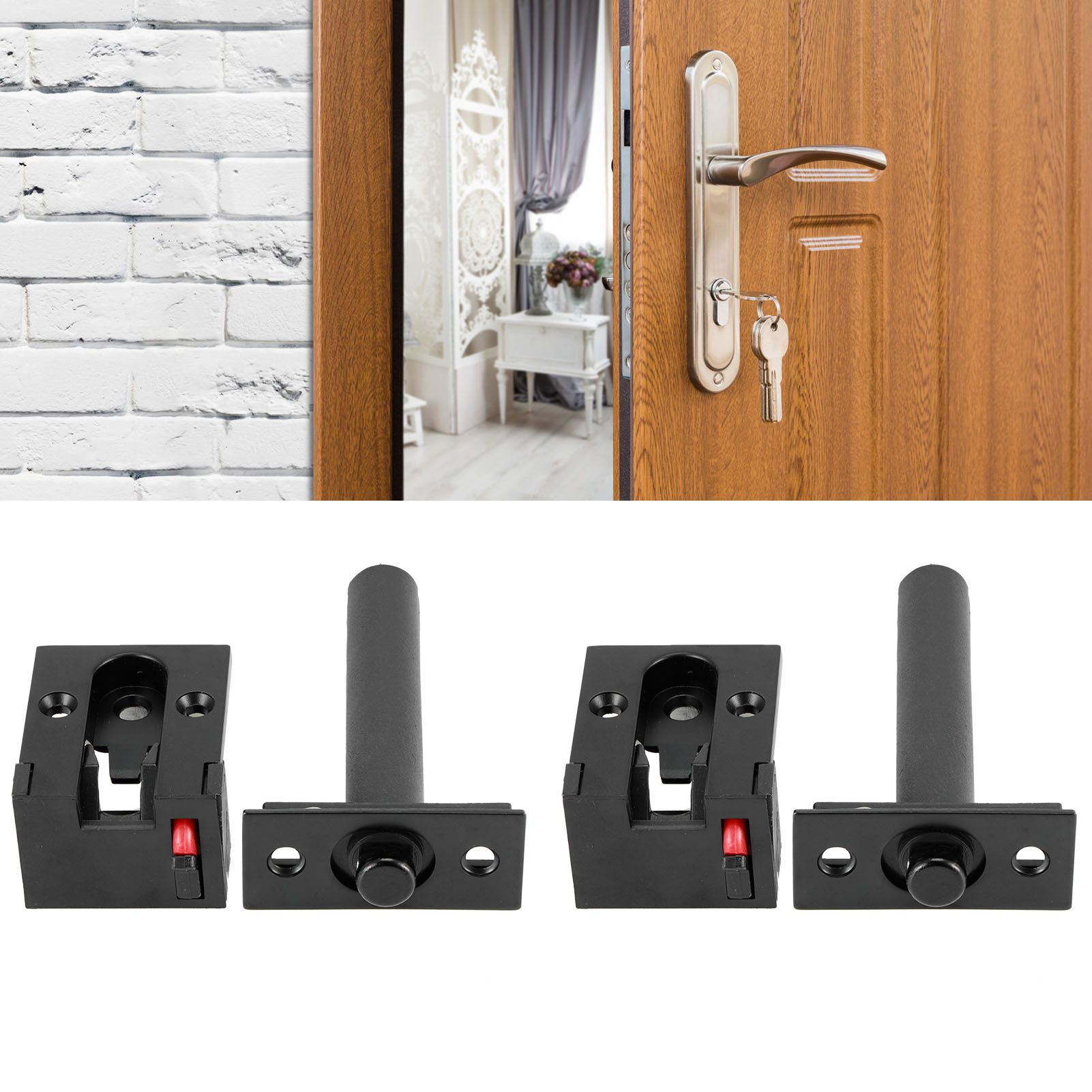 Security Door Chain Zinc Alloy AntiTheft Security Door Lock Chain for Home view 10
