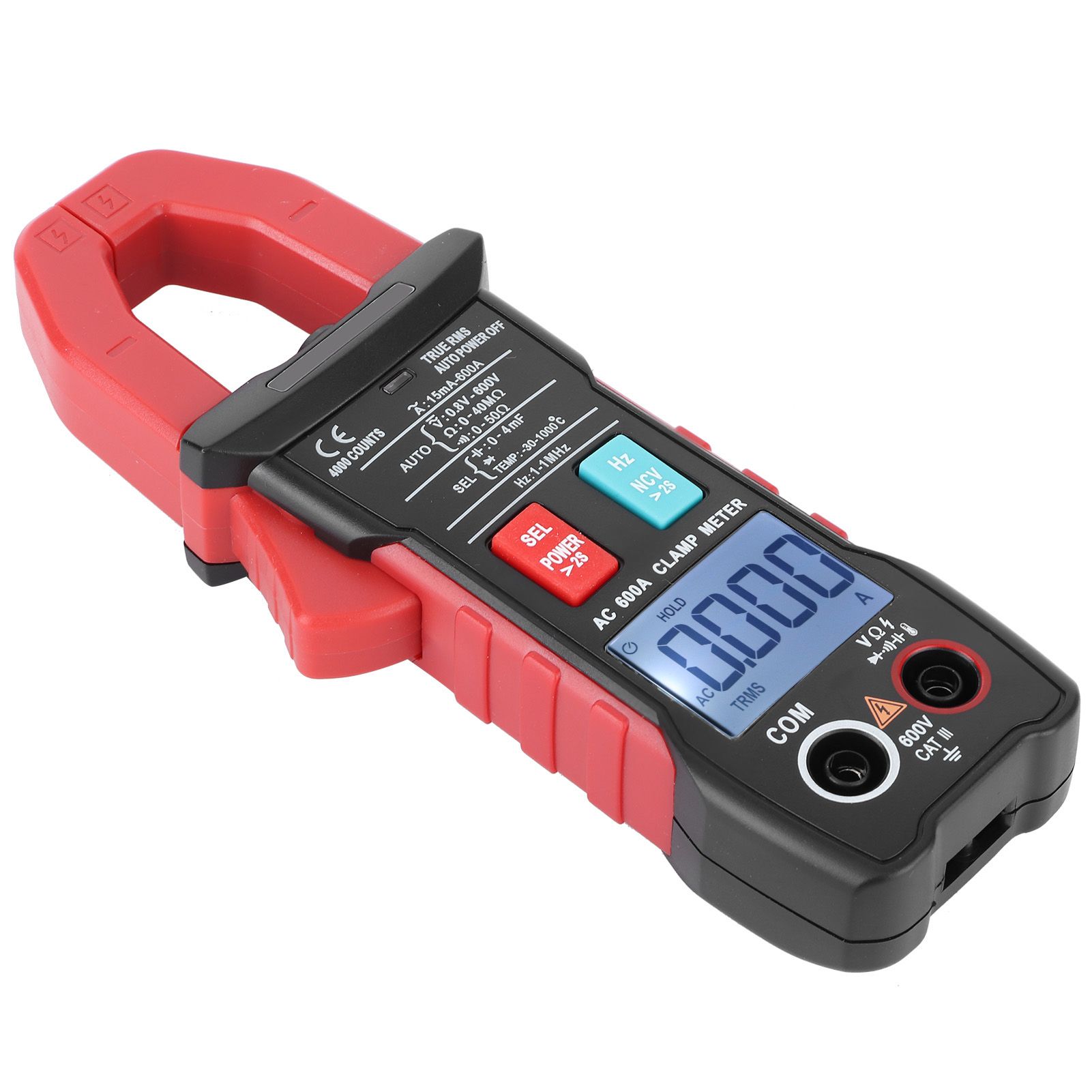 Full Auto Smart Gear Shift Pincerlike Multimeter Current High Precise Full view 4