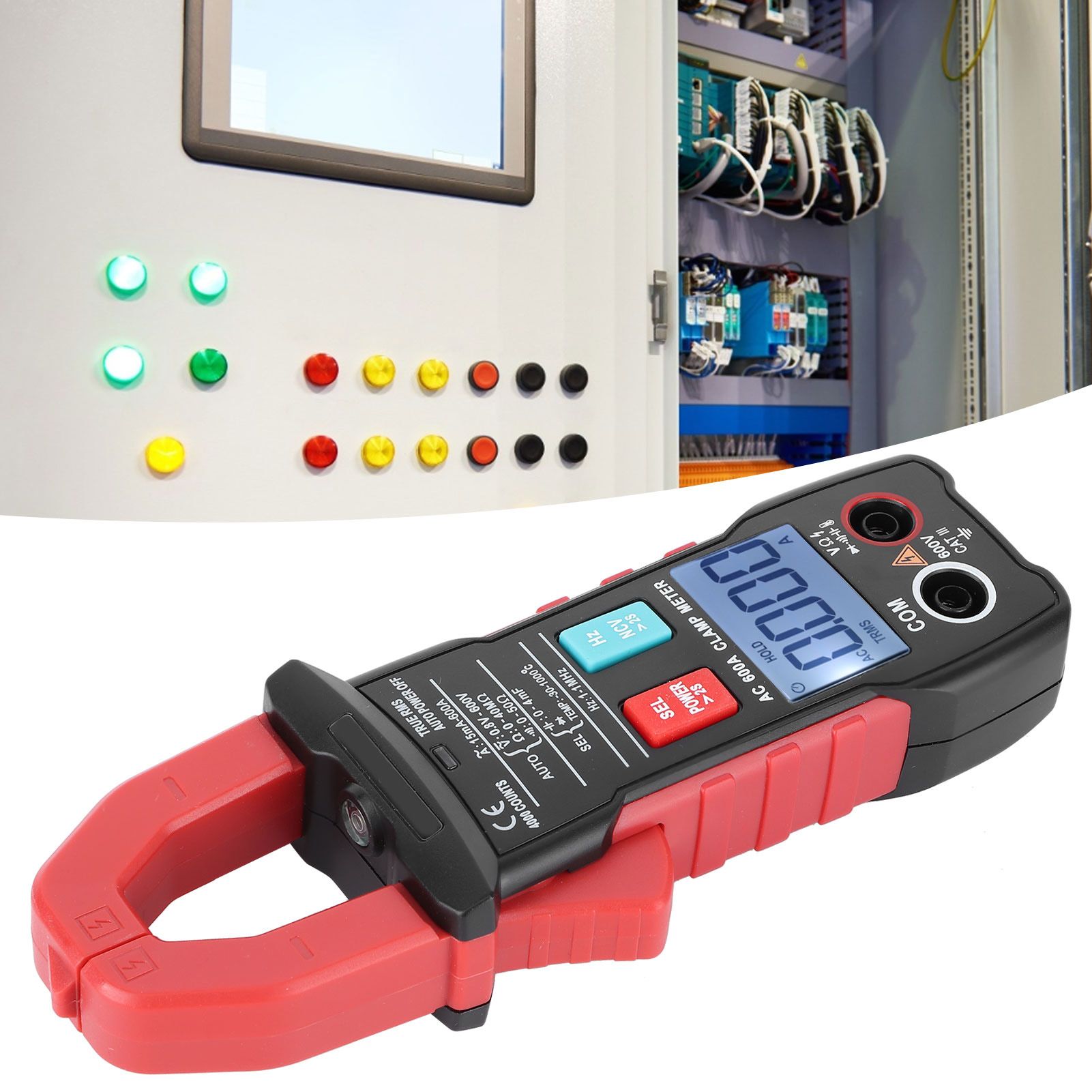 Full Auto Smart Gear Shift Pincerlike Multimeter Current High Precise Full view 9