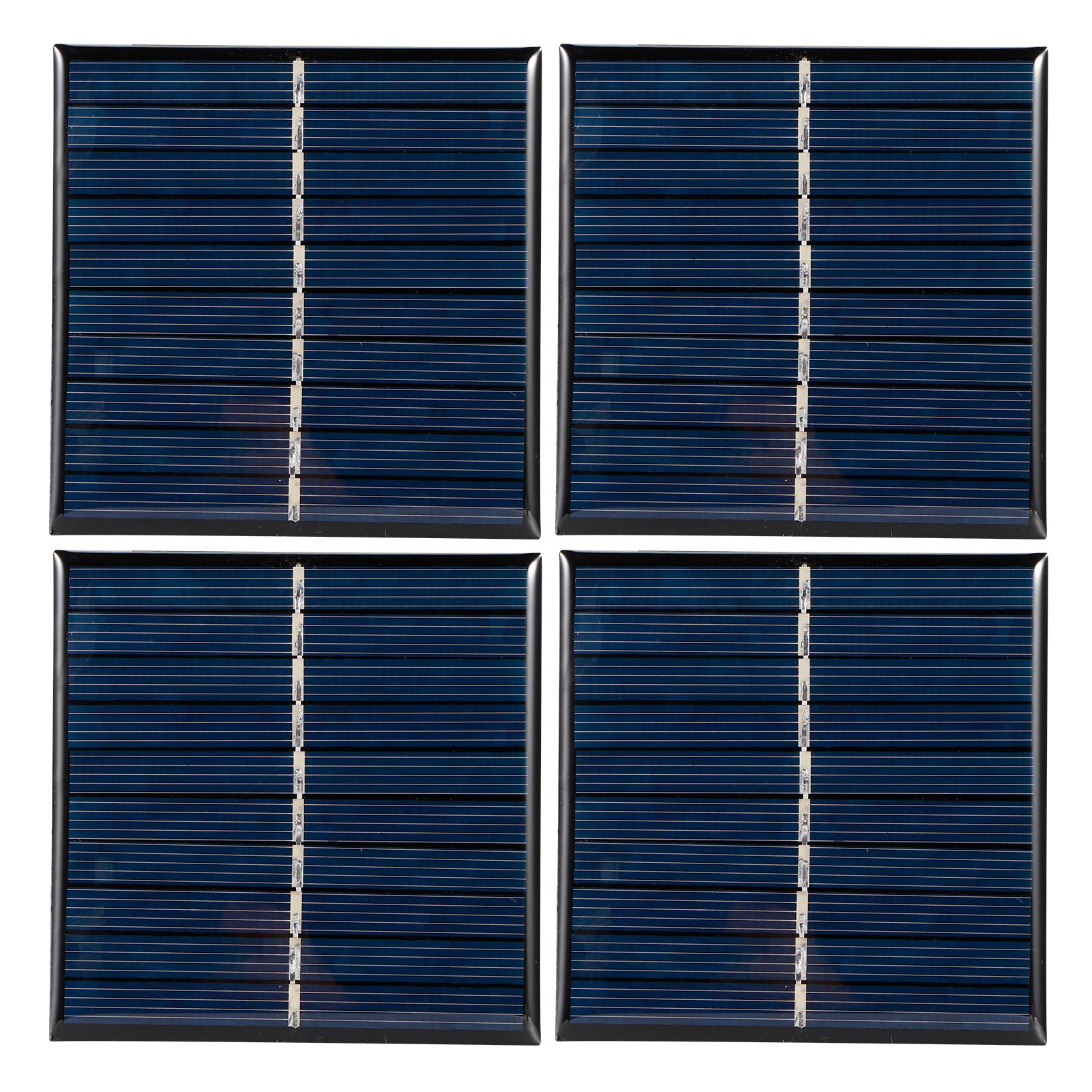 4Pcs Mini 0.8W 5V Solar Panel Module System for Home DIY Projects Toys Battery view 2