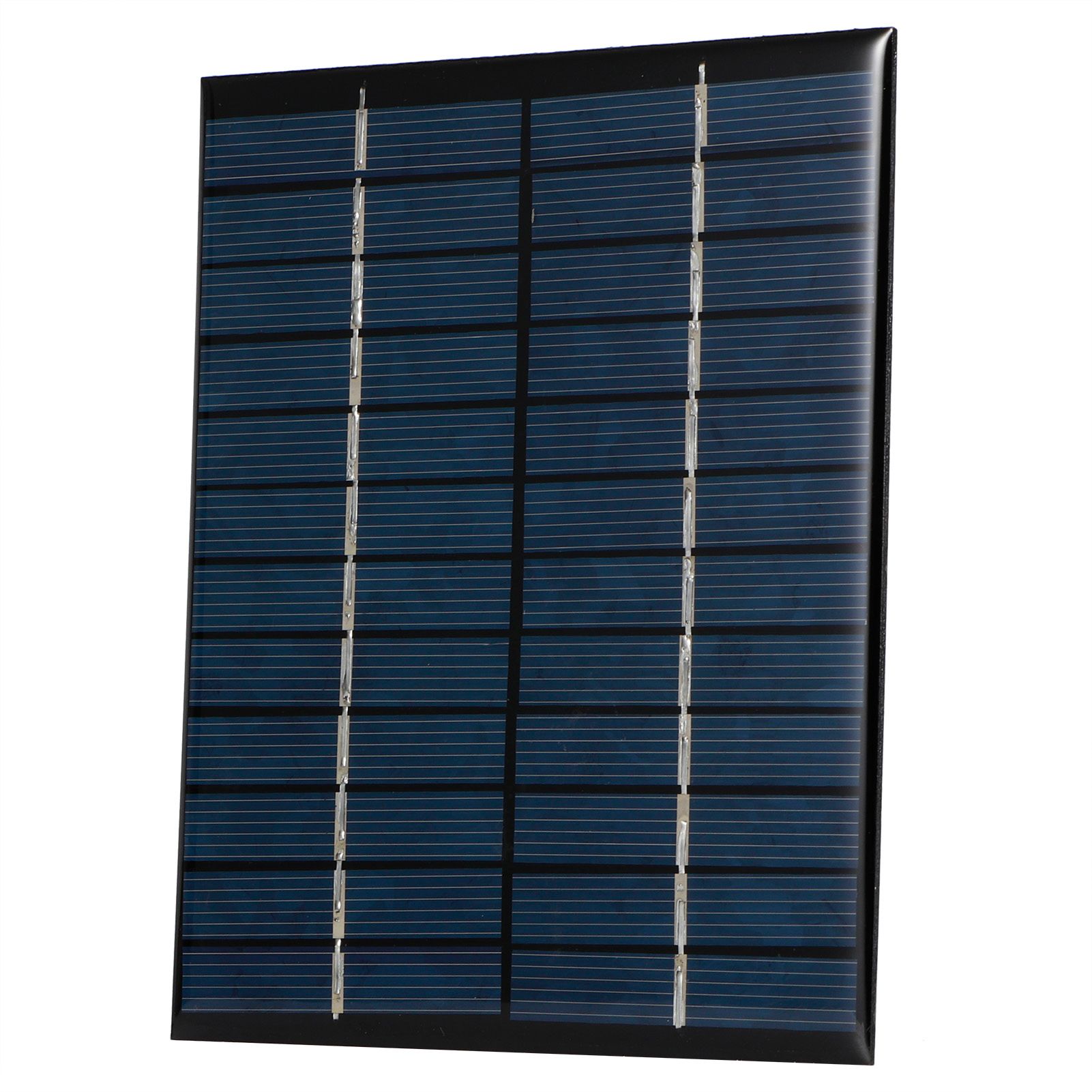 2W 12V DIY Polycrystalline Silicon Solar Panel Module for Solar Light Science view 3