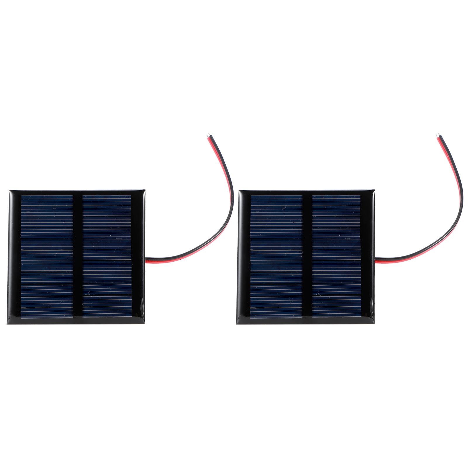 2Pcs 5.5V 0.6W Wired Solar Panel Multifunctional Portable Mini Solar Board view 4