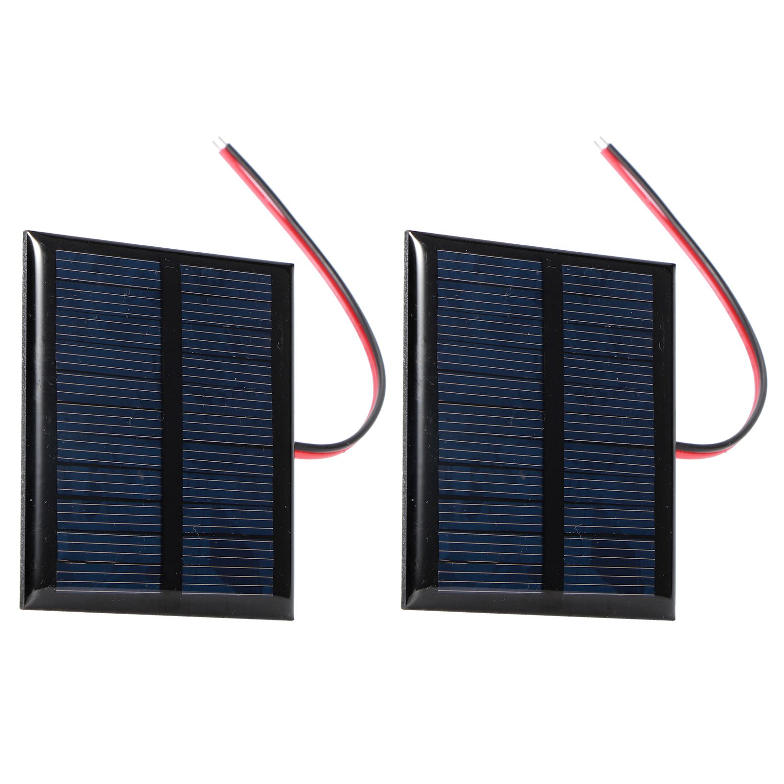 2Pcs 5.5V 0.6W Wired Solar Panel Multifunctional Portable Mini Solar Board view 5