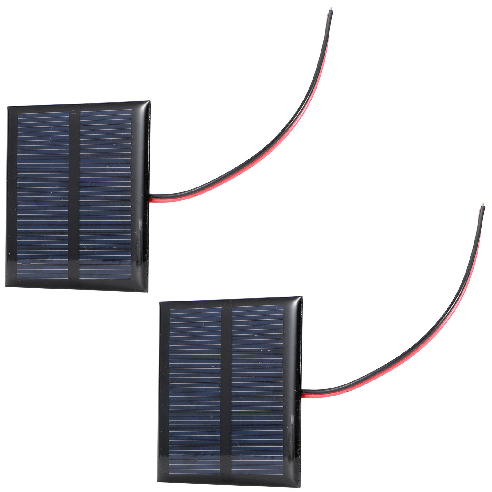 2Pcs 5.5V 0.6W Wired Solar Panel Multifunctional Portable Mini Solar Board view 6