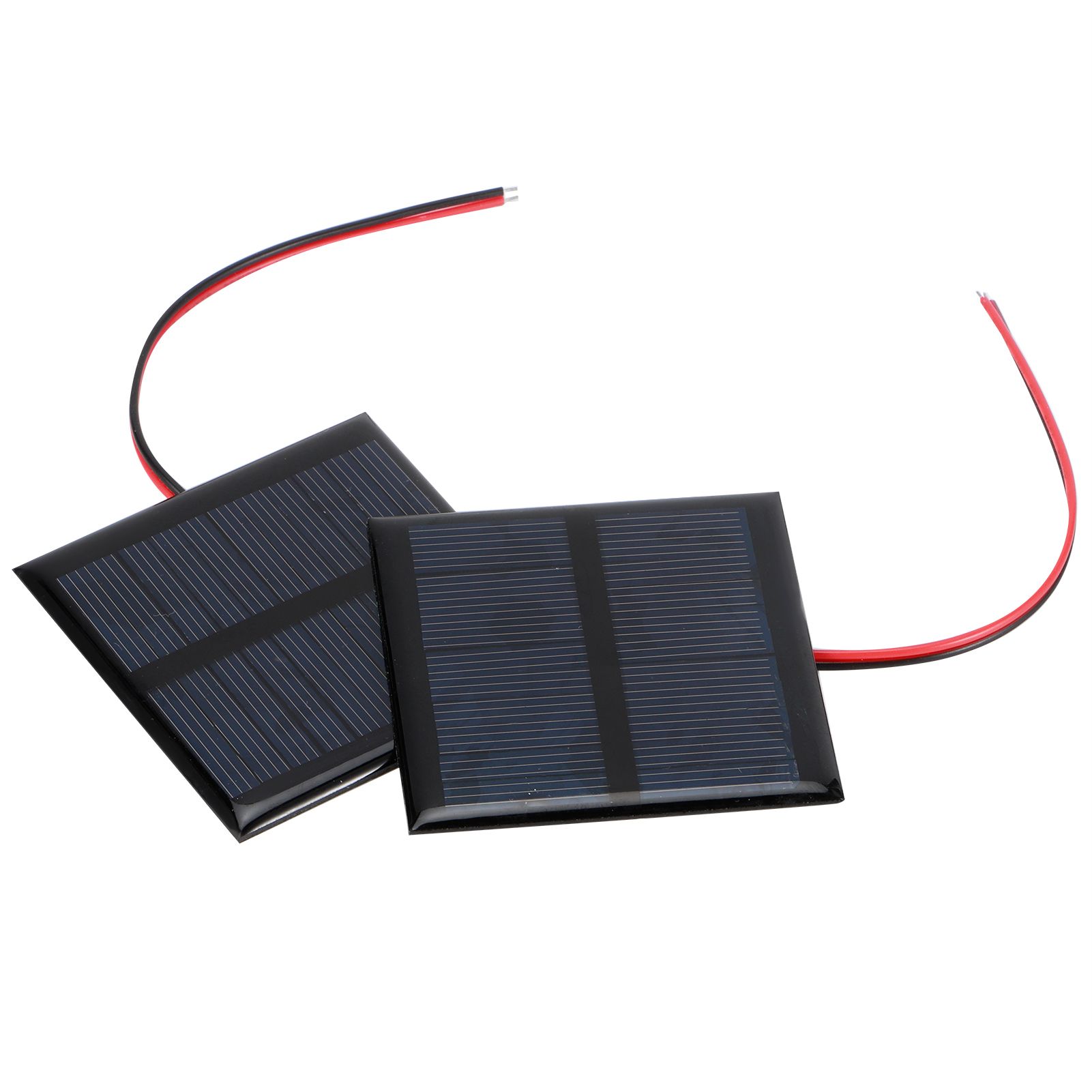 2Pcs 5.5V 0.6W Wired Solar Panel Multifunctional Portable Mini Solar Board view 7