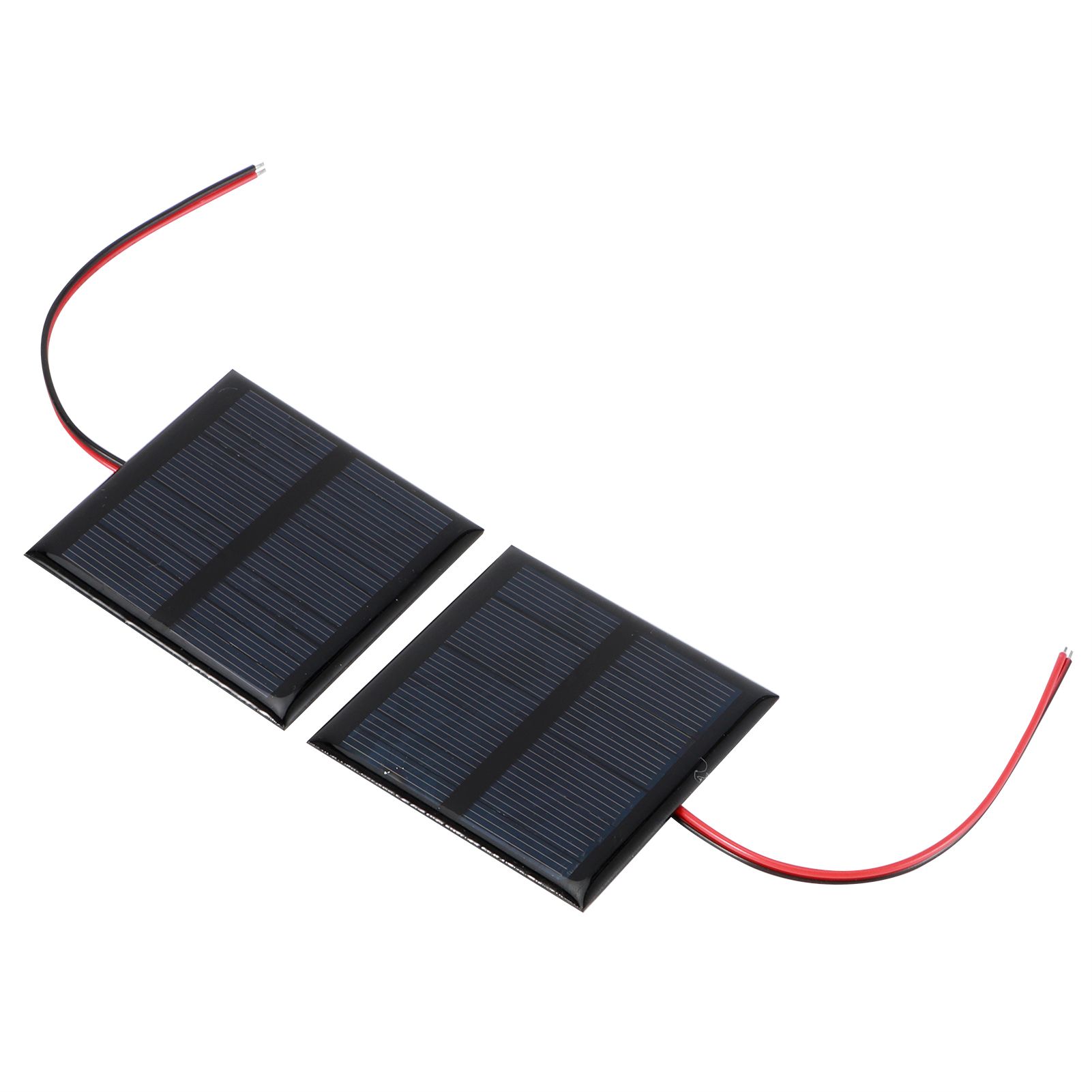 2Pcs 5.5V 0.6W Wired Solar Panel Multifunctional Portable Mini Solar Board view 8