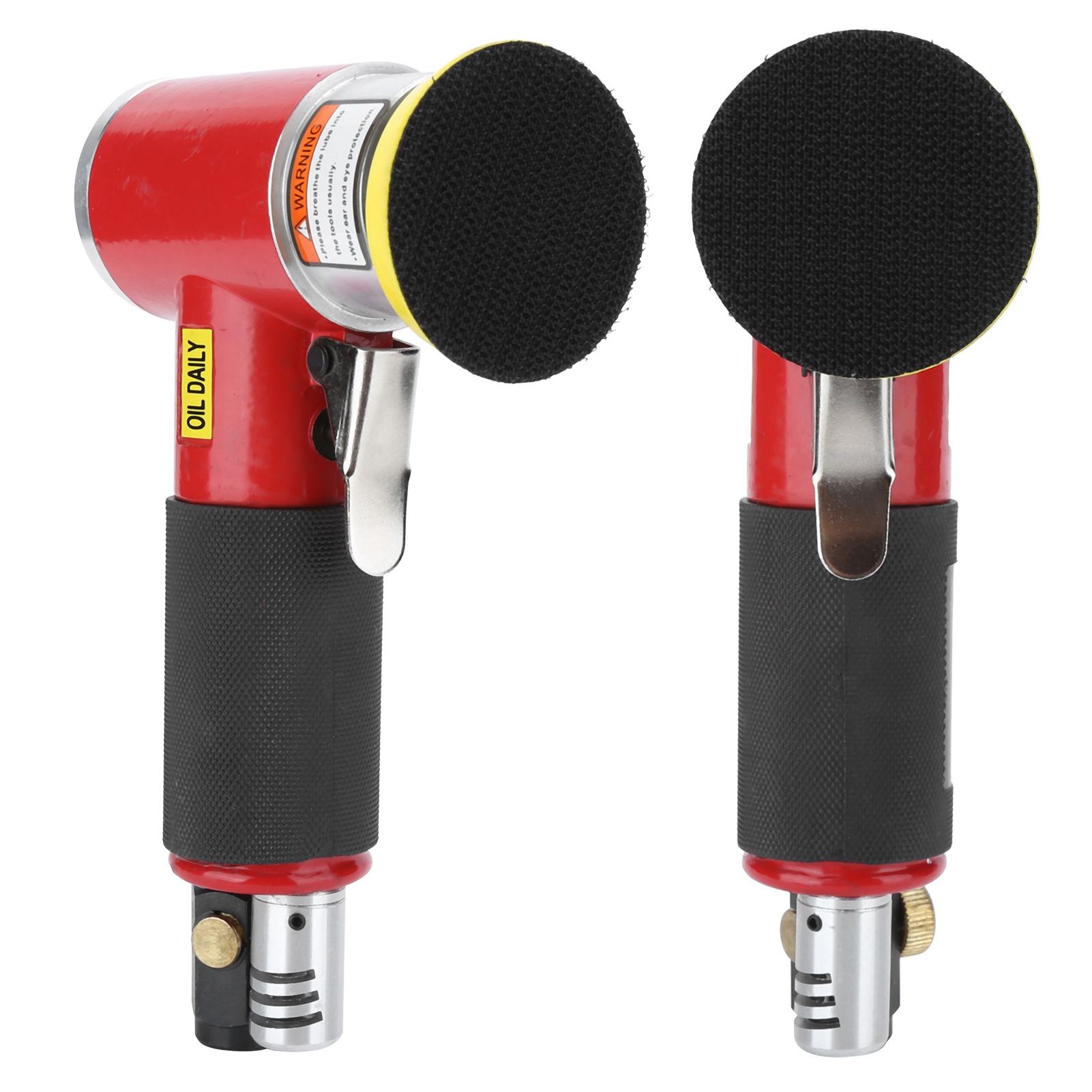 Mini Pneumatic Air Sander Eccentric Grinder Polishing Machine with Sandpapers view 7