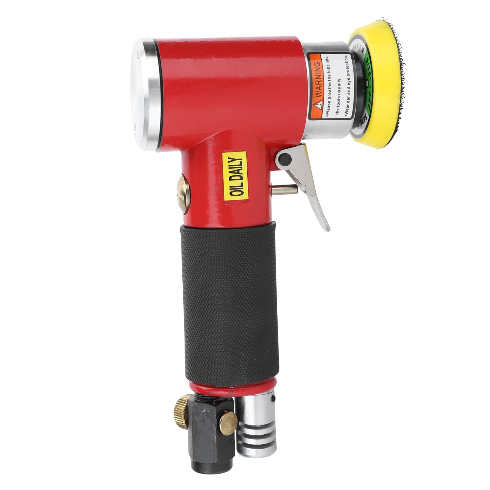 Mini Pneumatic Air Sander Eccentric Grinder Polishing Machine with Sandpapers view 8