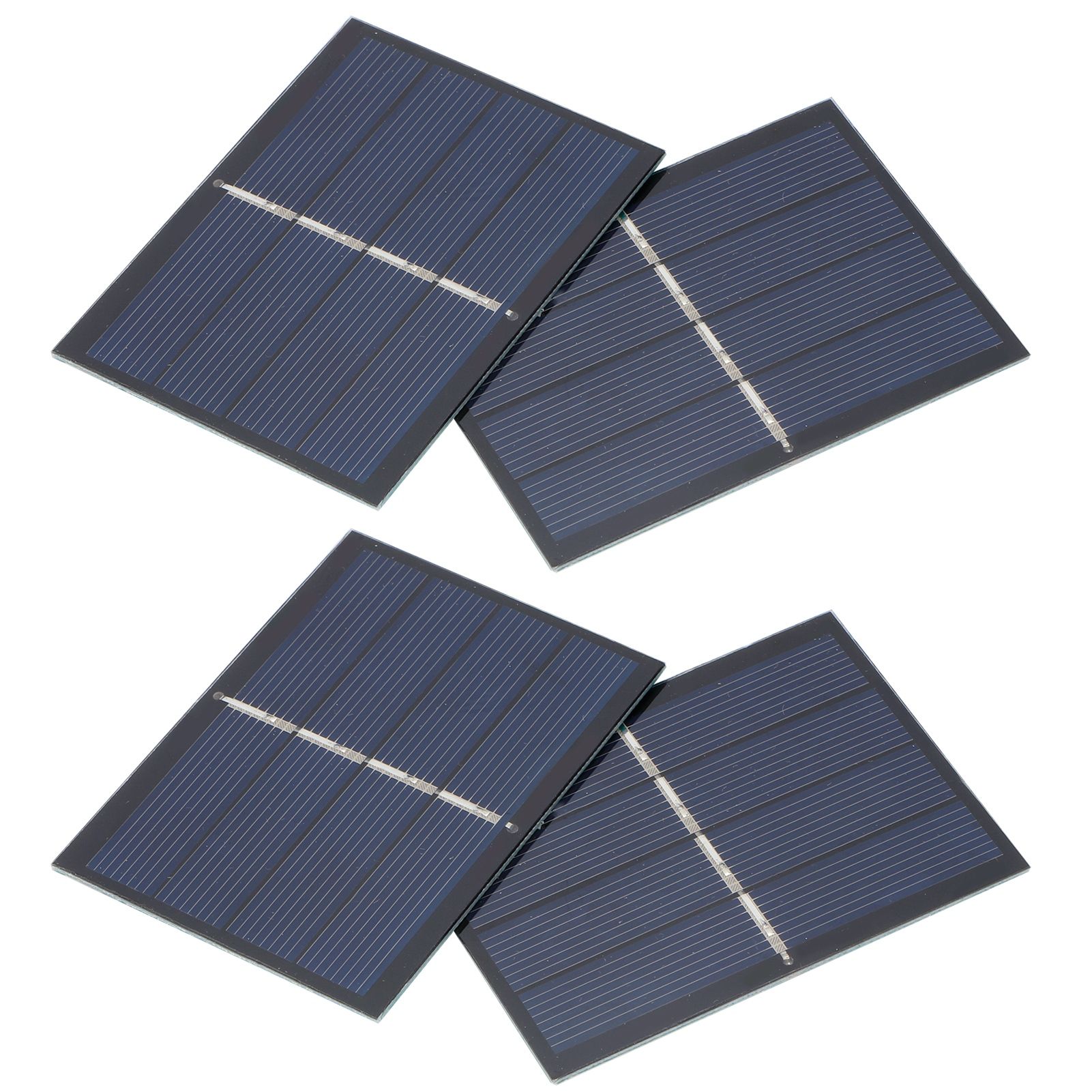 4Pcs 0.65W 2V DIY Solar Panel Module System for Solar Toy Light Battery