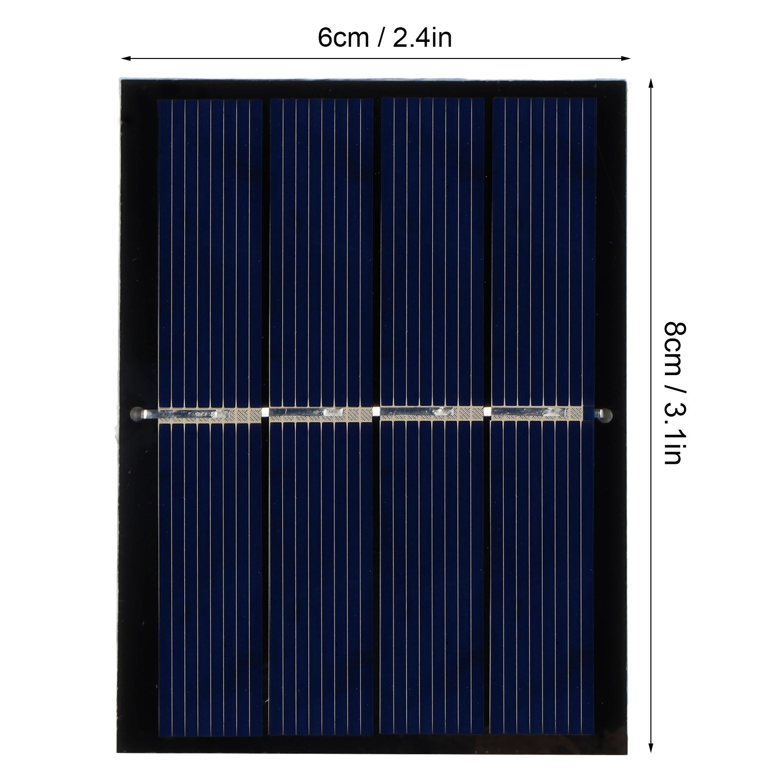 4Pcs 0.65W 2V DIY Solar Panel Module System for Solar Toy Light Battery view 12