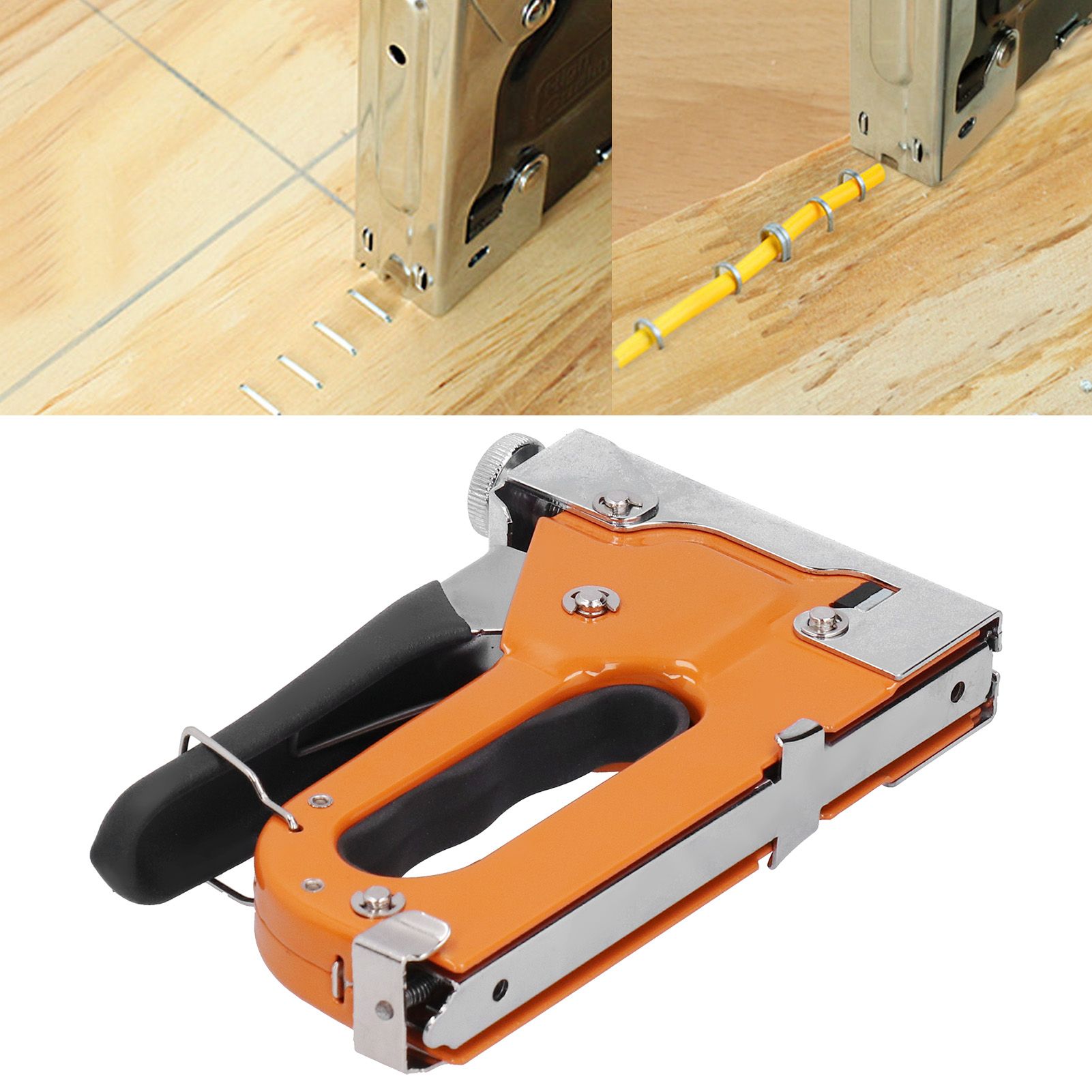 MultiFunctional Manual Brad Nailer Stapler Gun Hand Tools for Home Improvement view 9